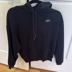 black alo hoodie size xxs